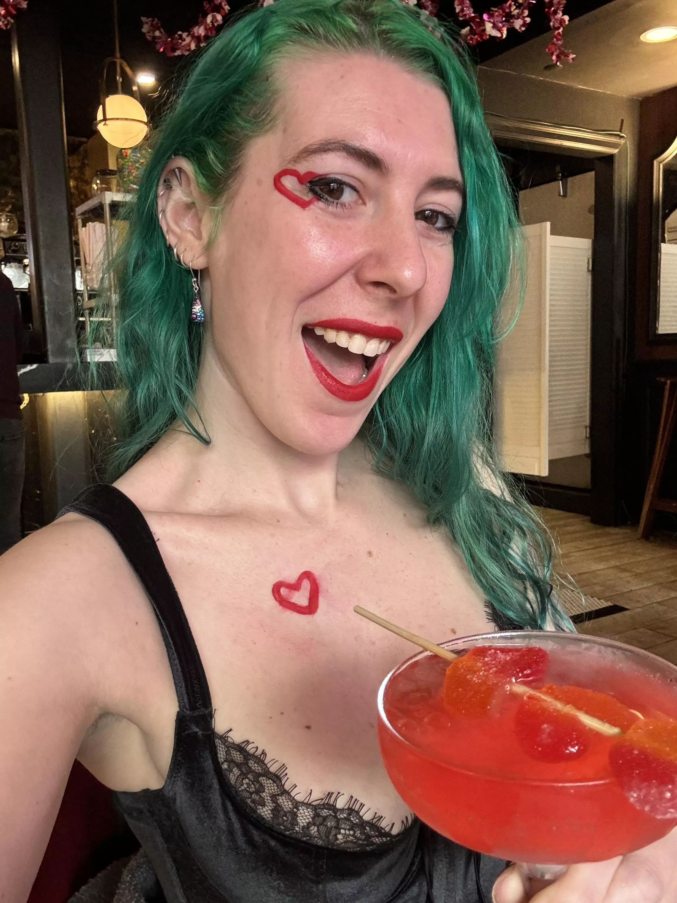 Drinking a love potion