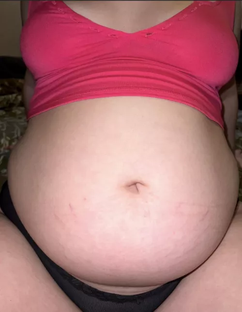 I can’t believe how round I’m starting to look 🥵❤️