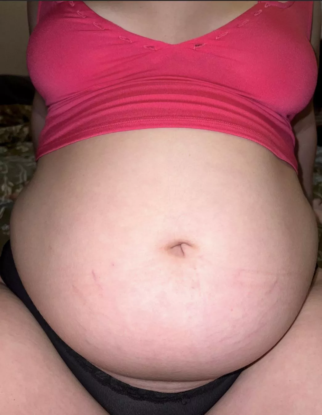 I can’t believe how round I’m starting to look 🥵❤️