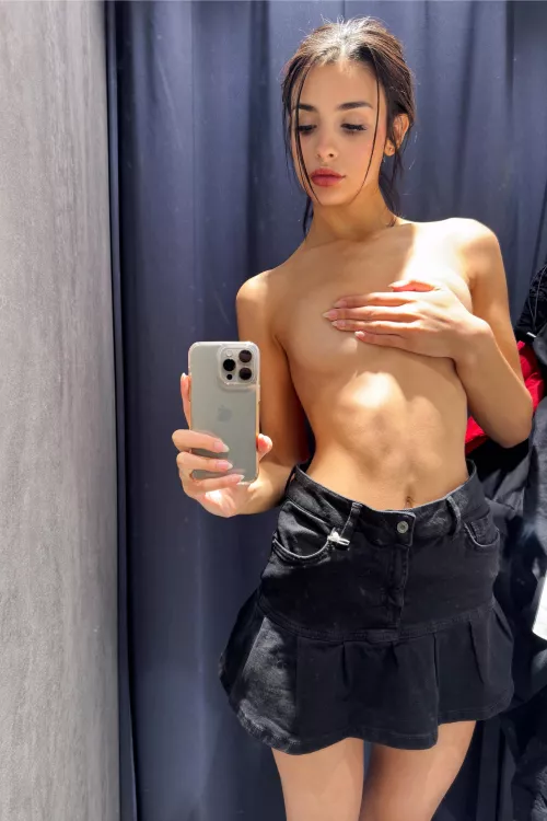 I love to do hot stuff in the changing rooms