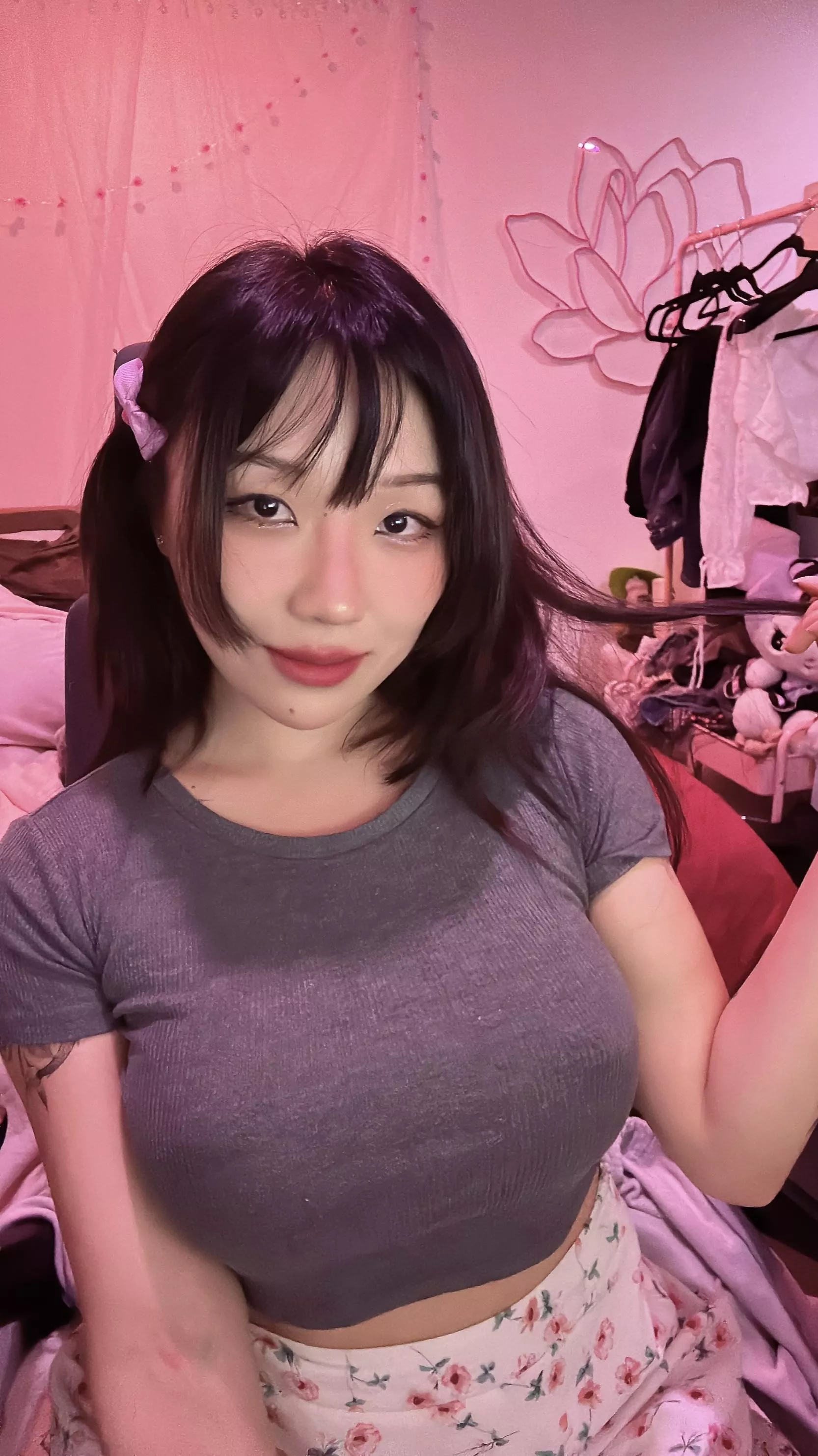 I love walking around with my nips as the accessory