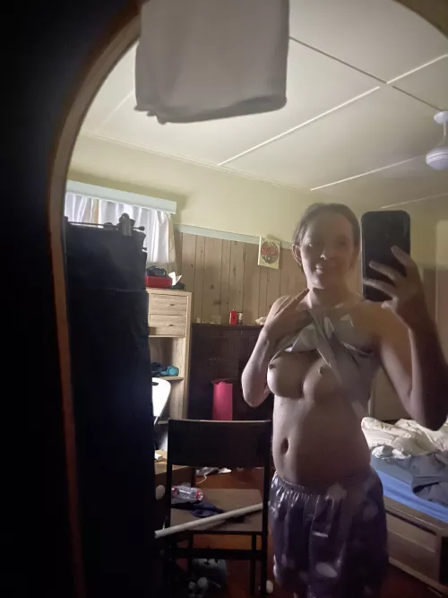 I think my tits look good in this one