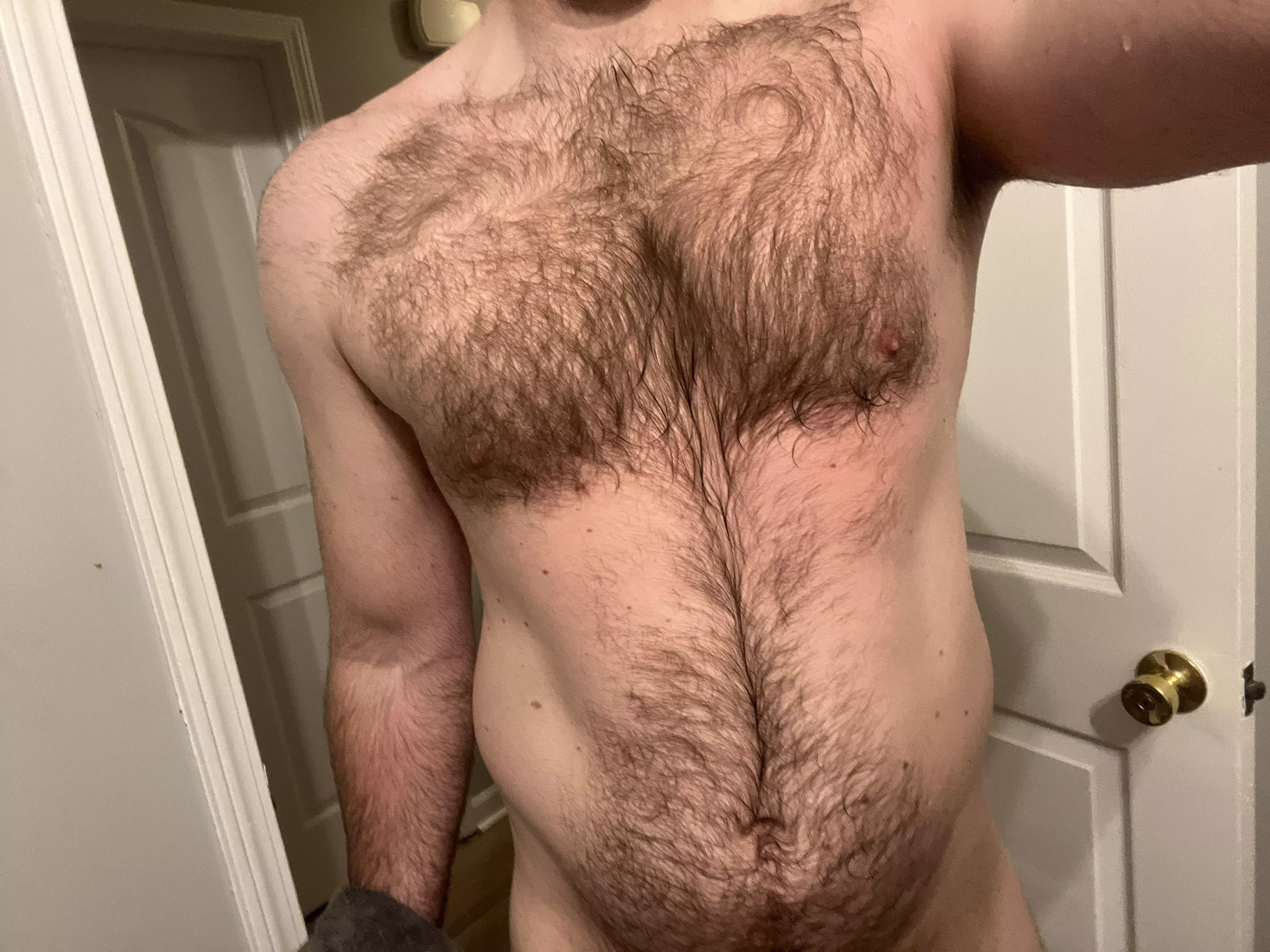 I’m even harrier elsewhere; if you can believe it. 😰