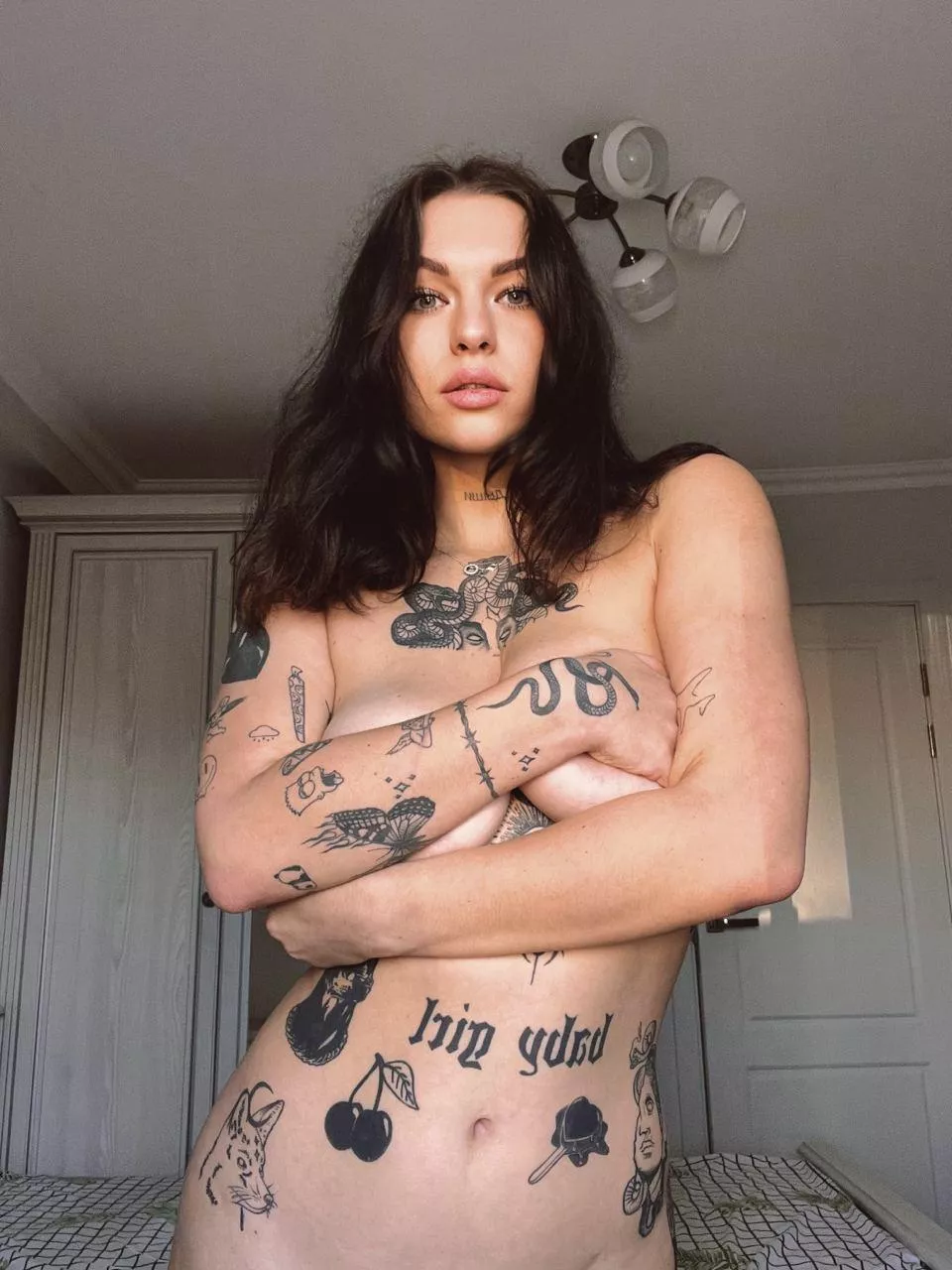 Imagine how warm and soft my boobs feel when I bounce on you ;)