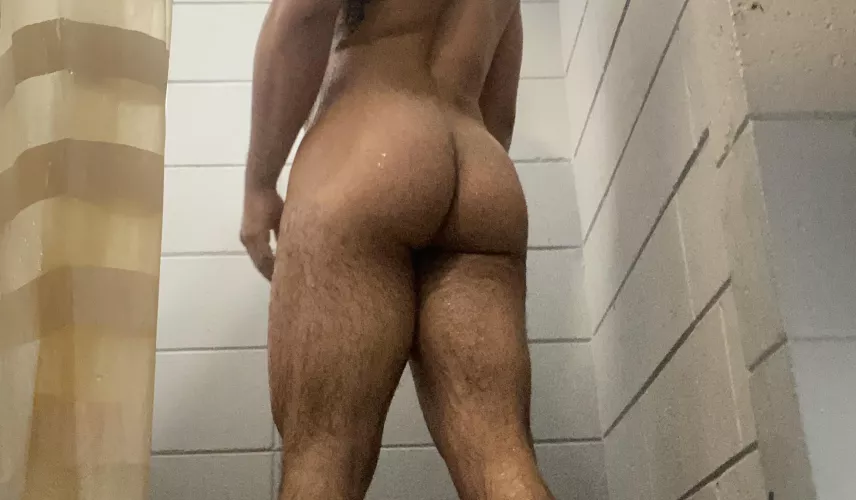 Join me in the campsite shower?