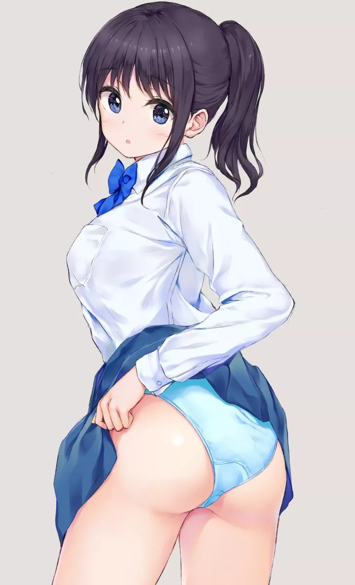 Lifting Her Skirt [Original]