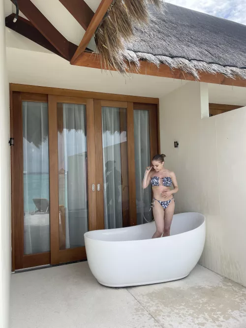 Morning routine during vacation