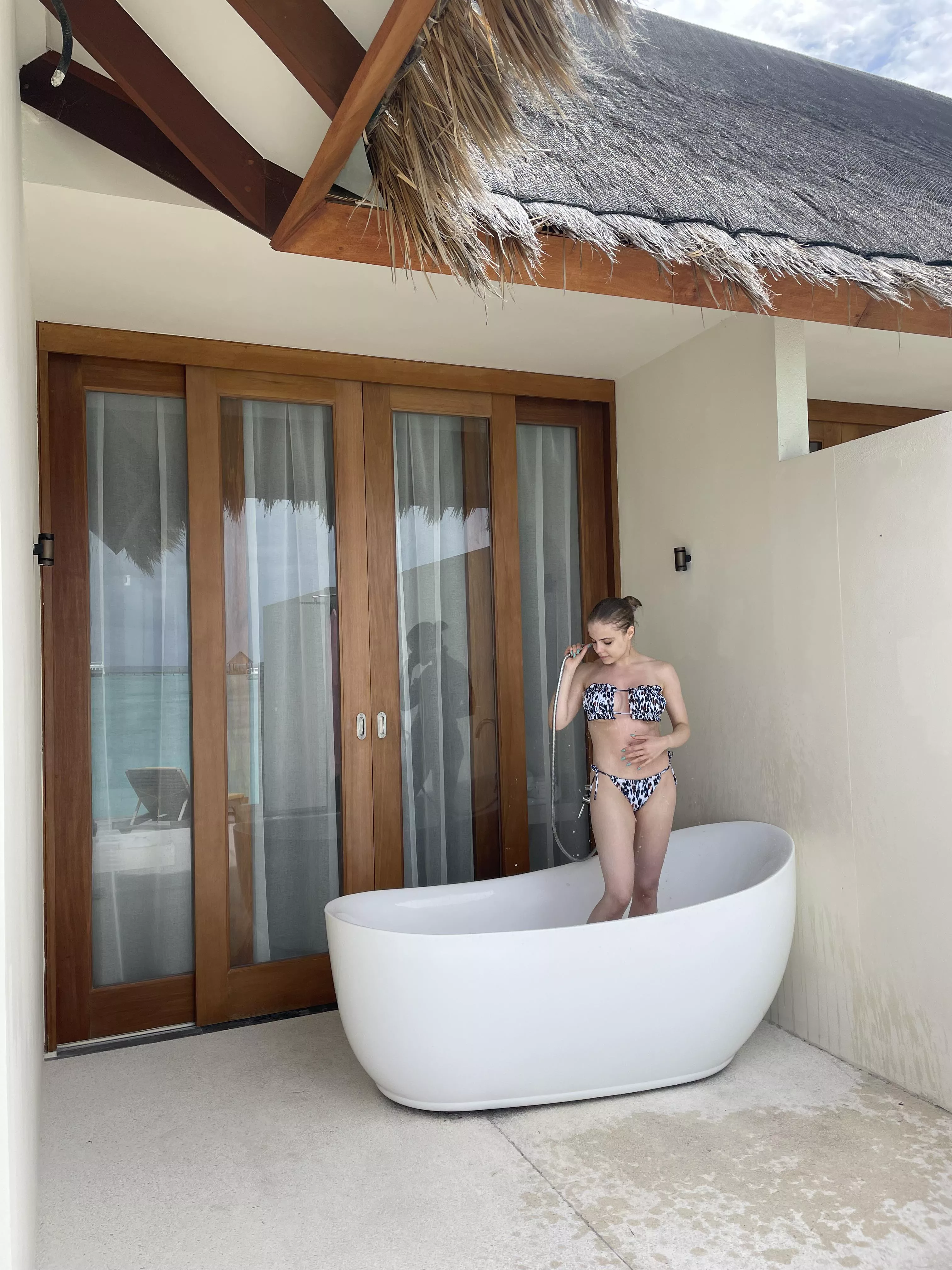 Morning routine during vacation