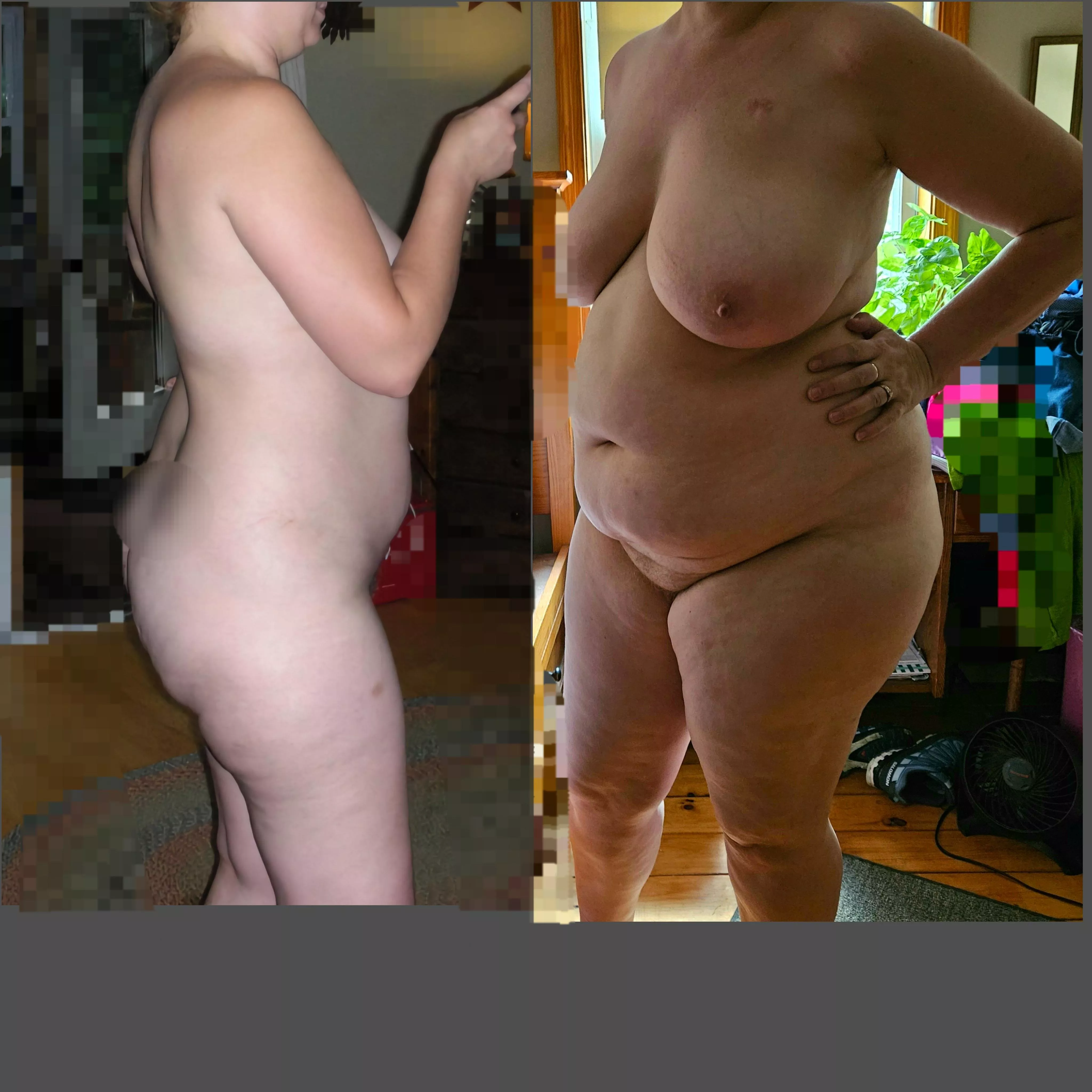 My gilf body 10 year gain...