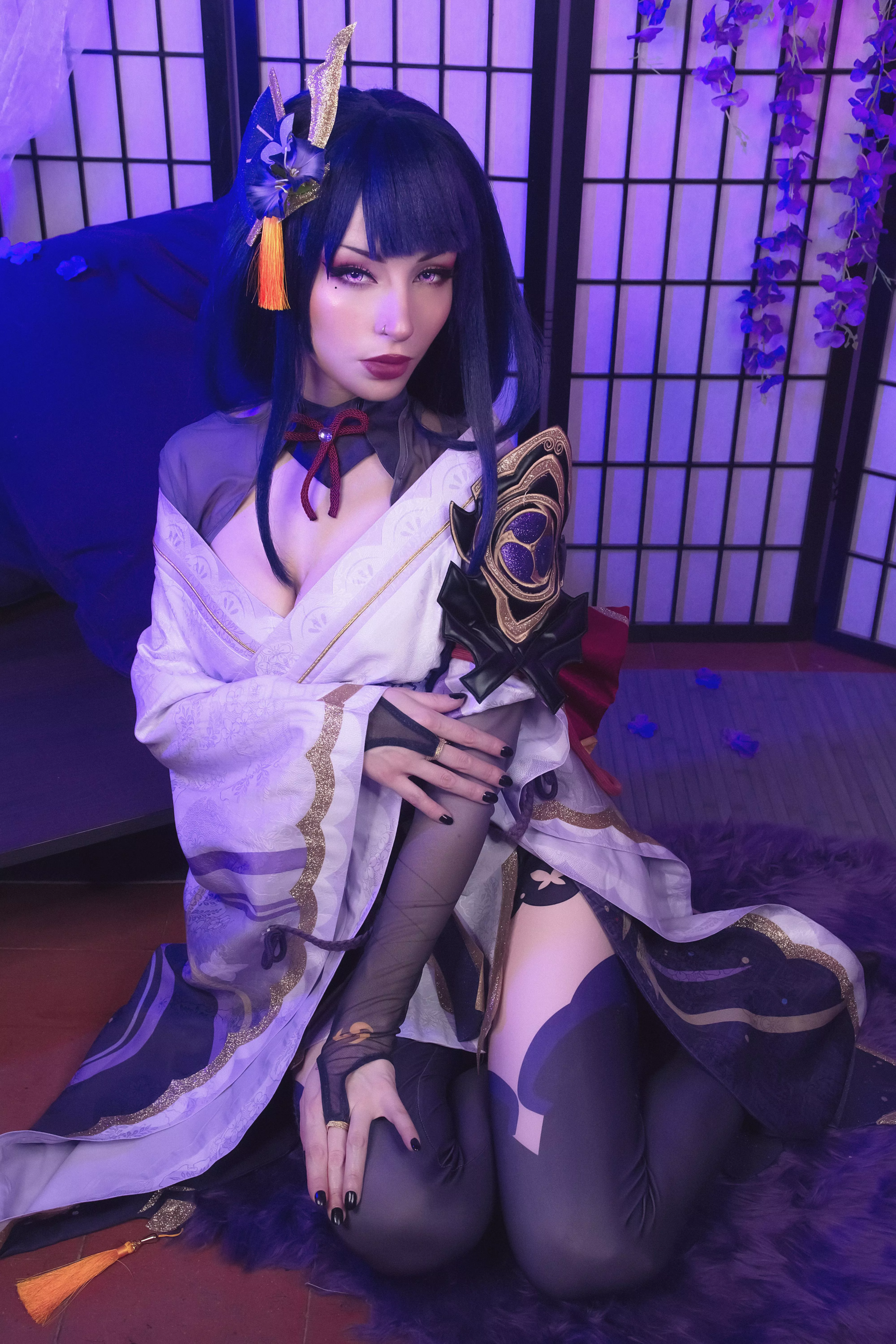 My Raiden Shogun cosplay from Genshin Impact (Shiroktsne)
