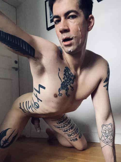 My slut is happy now