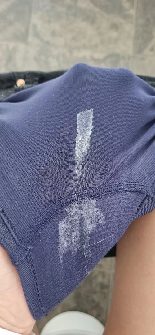 My wet spot after hard working out <3