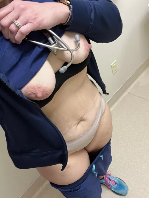 Nurse with big nips!