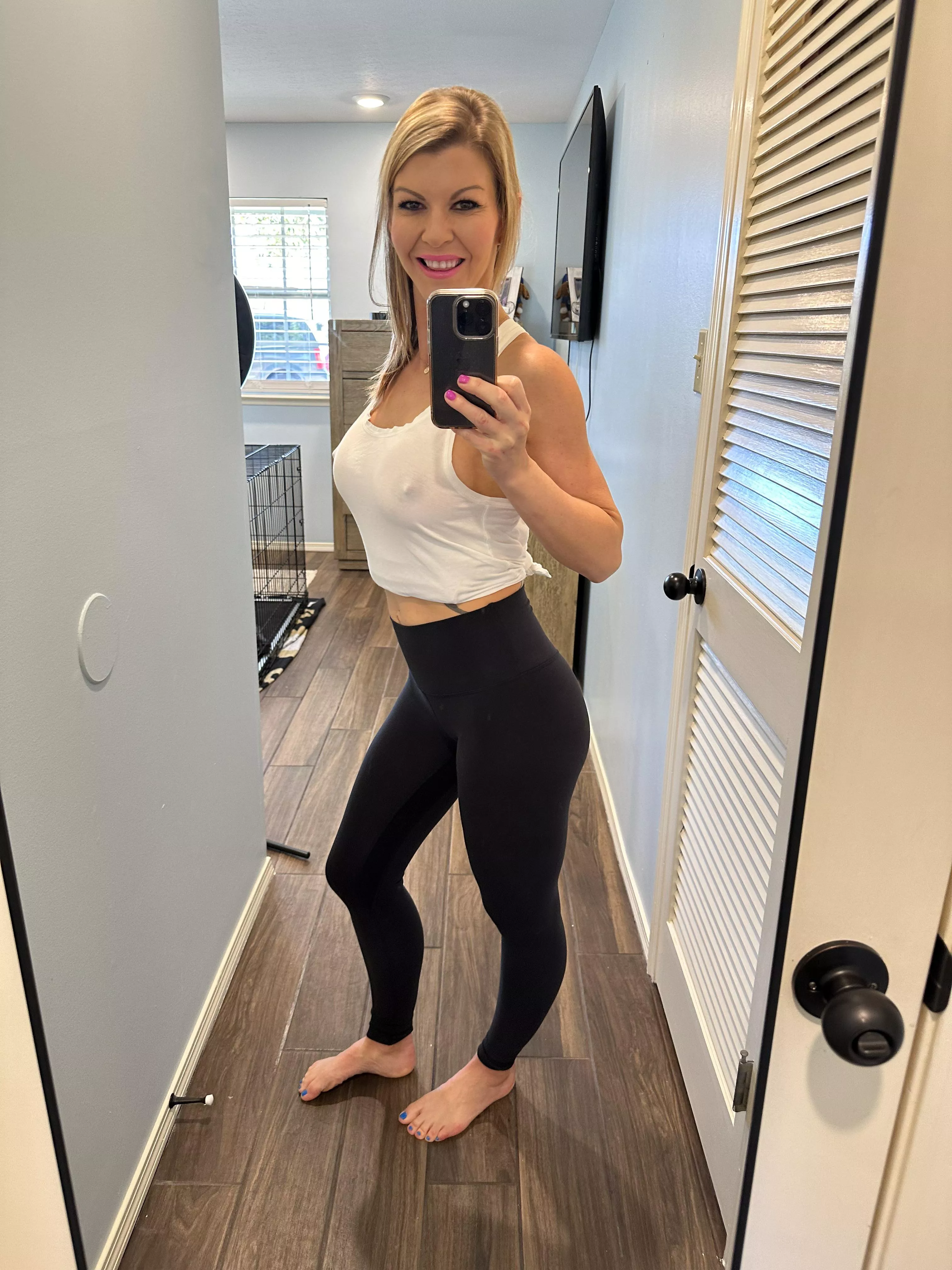 Perfect top for my fake tits, yea I know fake tits suck