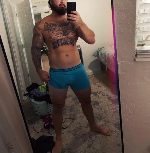 Pre Gym sesh buldge.