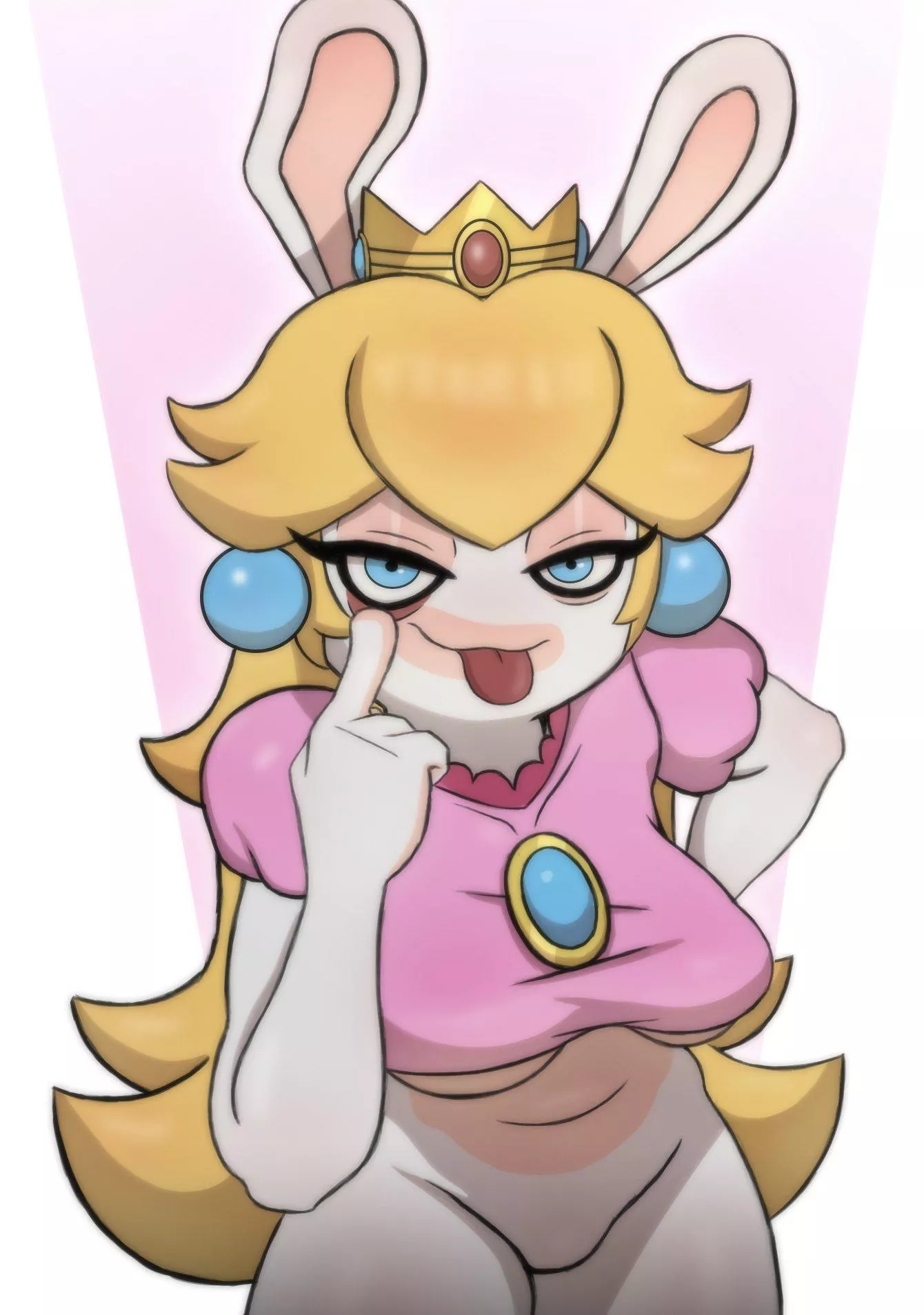 Rabbid Peach (Rafaknight-RK)