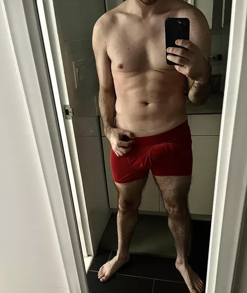 Red feels appropriate today