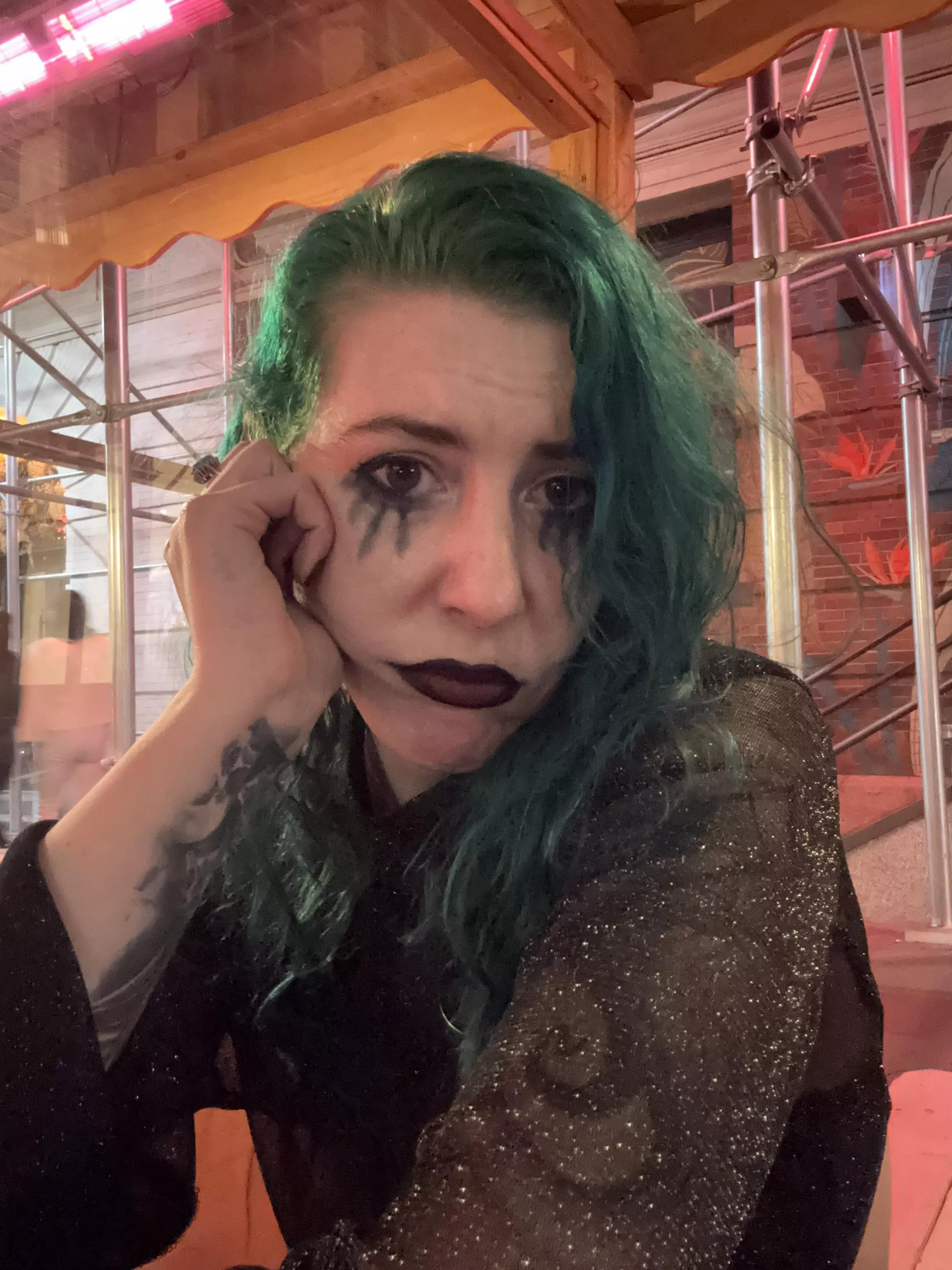 Sad valentine's pout