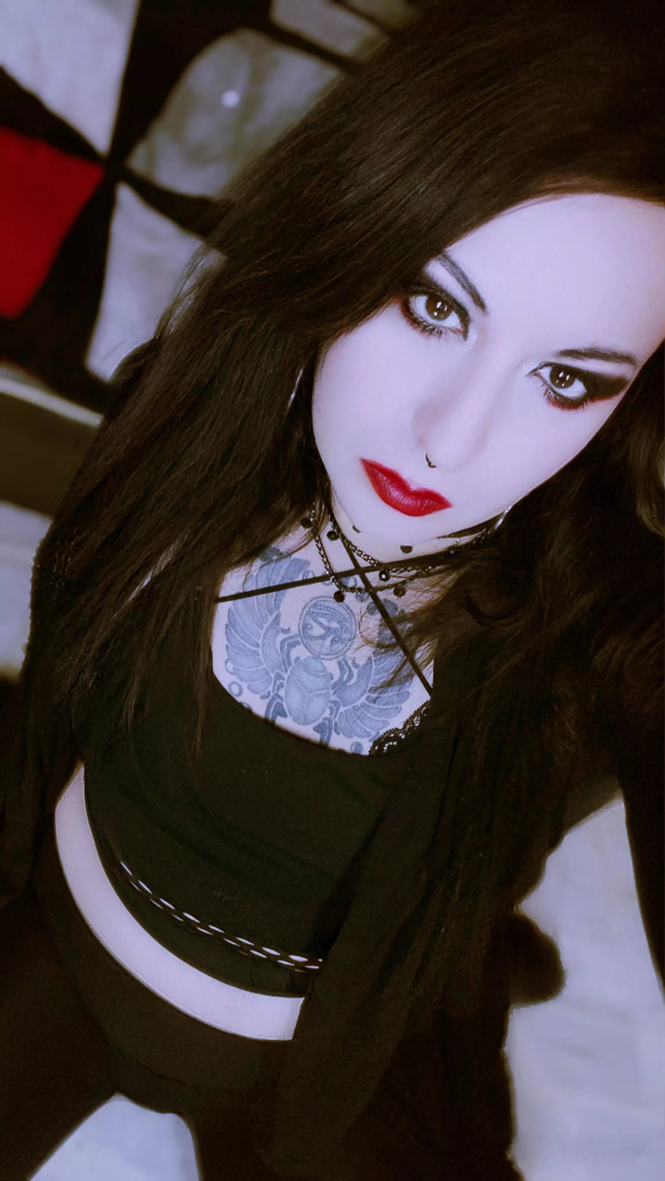 Sometimes I'm so cute 🙈 Happy Valentine's Day 🏳️‍⚧️💜⚧️✨