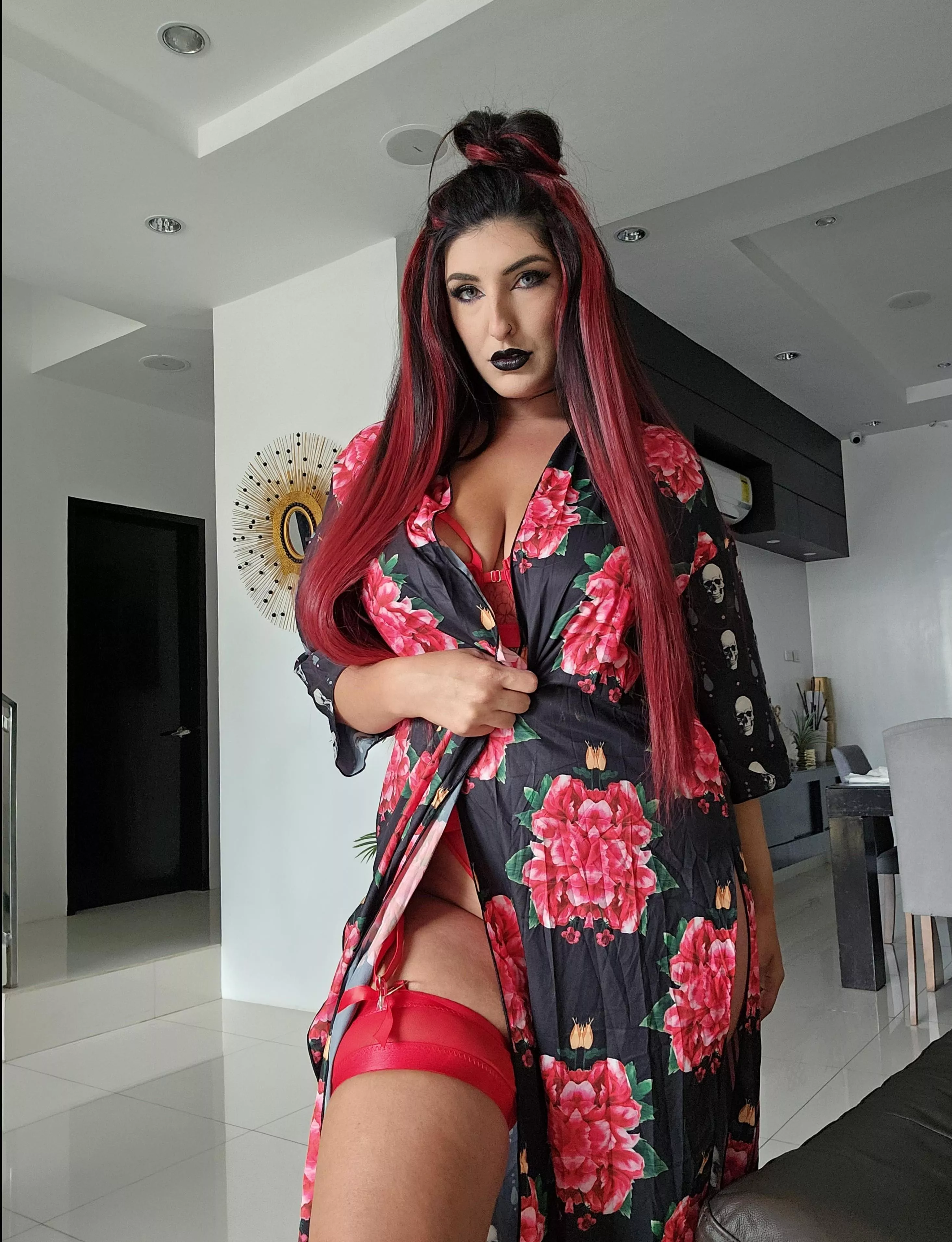 The man who hired me to clean his house wants me to try his wifes lingerie, while shes out