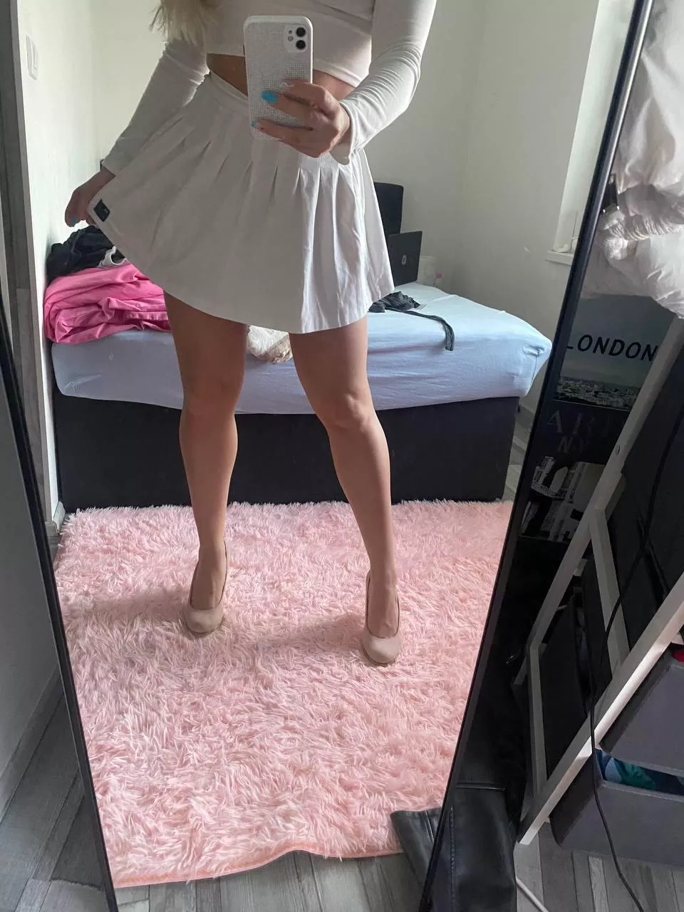 These heels make my legs sexier