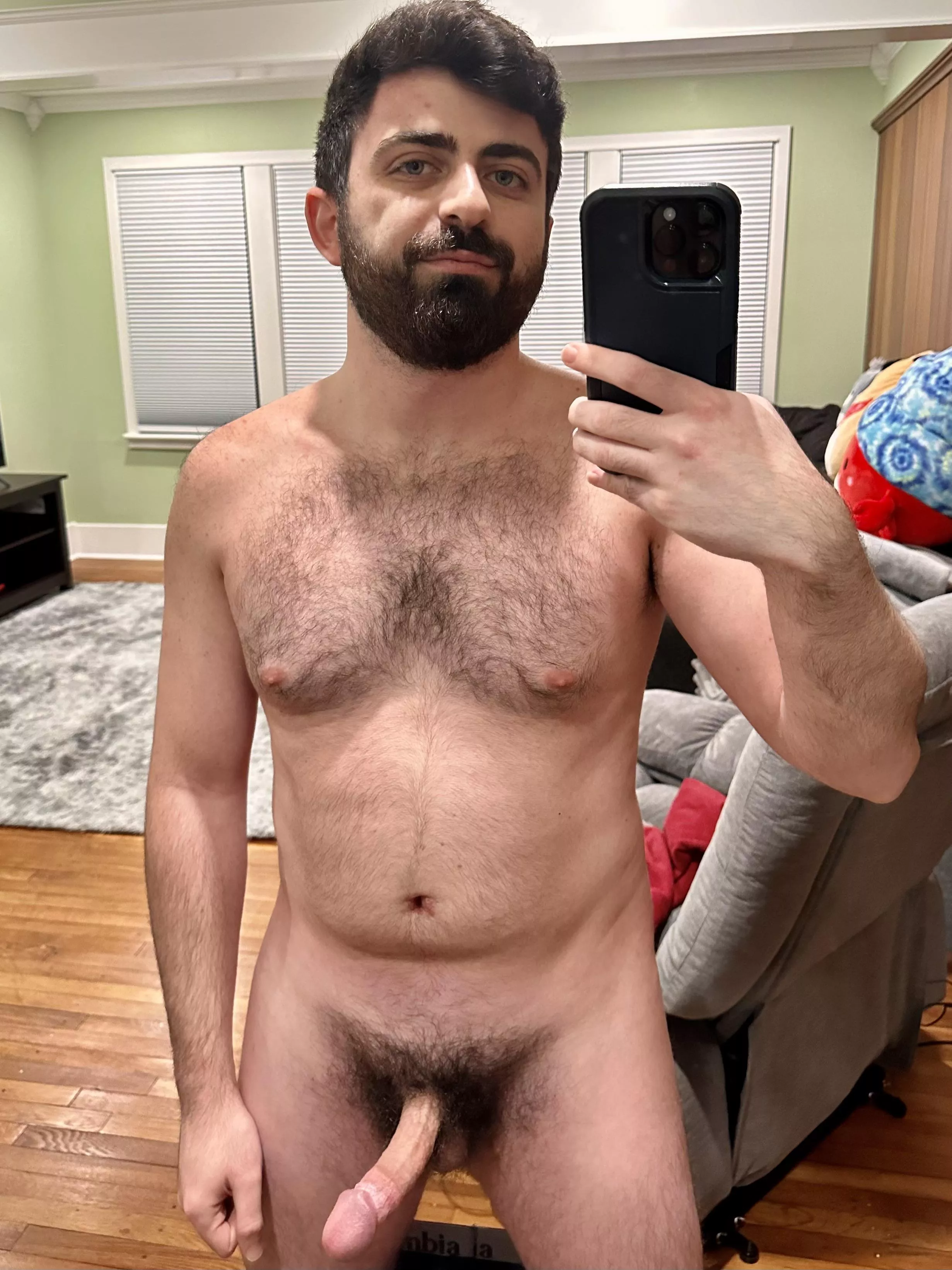 Unwinding after a long day of work