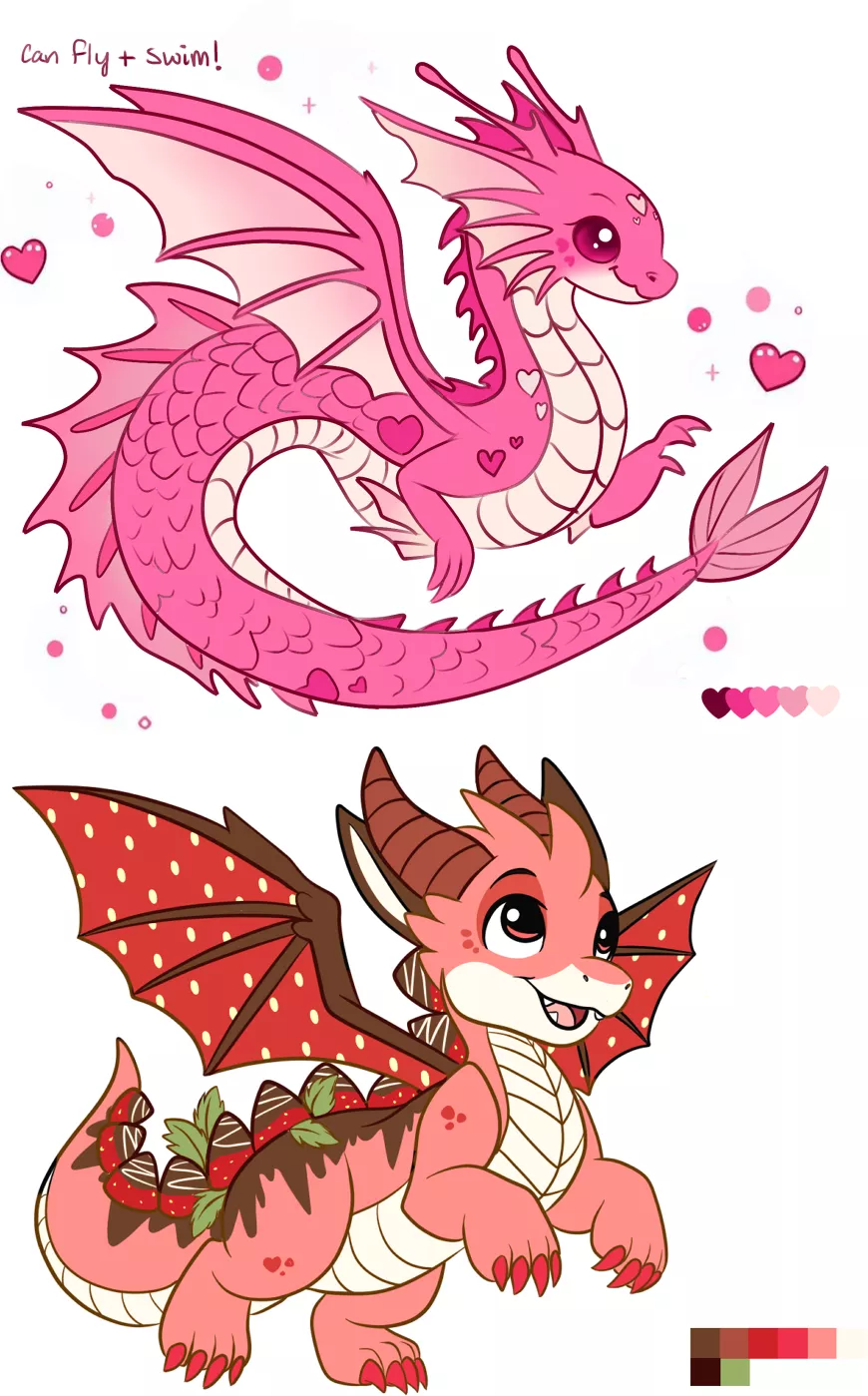 Valentine Dergs for Sale - Adoptables (Art & Designs by Me!)