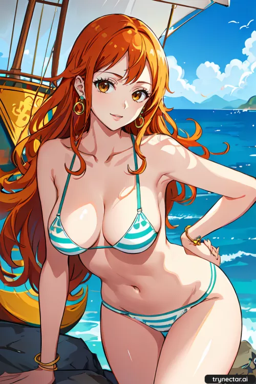Watch out, Nami is taking the ocean by storm!