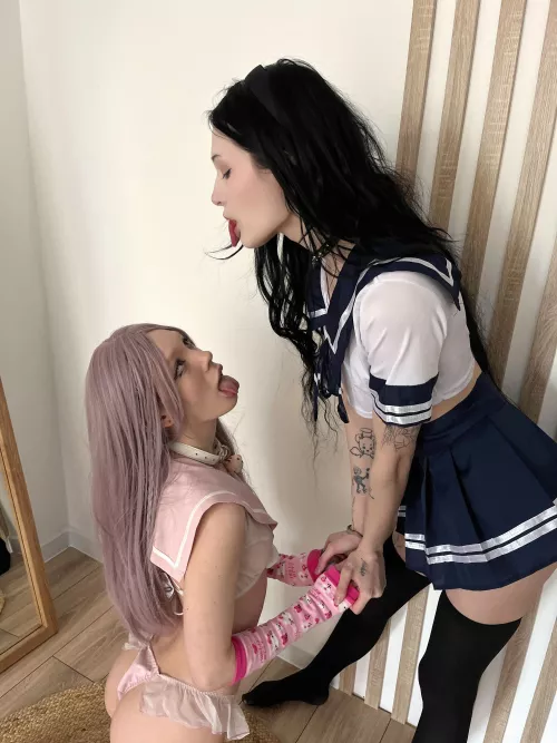 we're willing to share your cum with each other like this