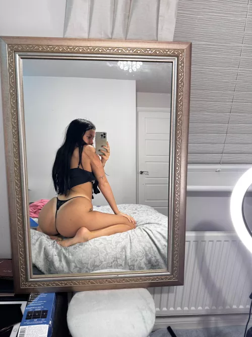 Where are you starting, 18yo butt or feet?