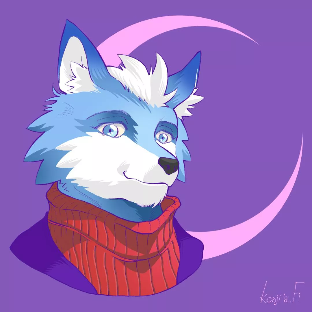 Wolfie :D (art by me)