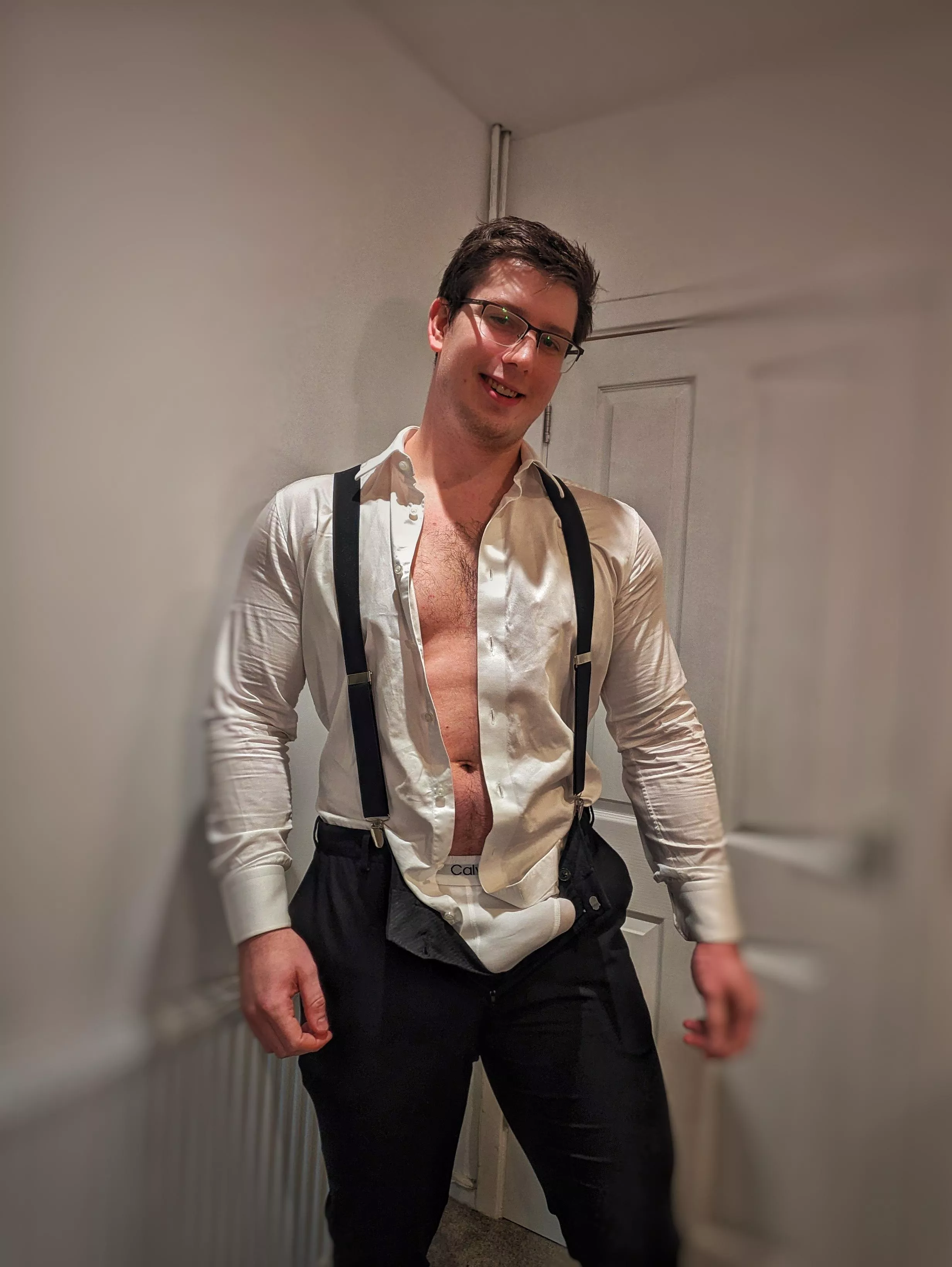[22] You like my suspenders bro?