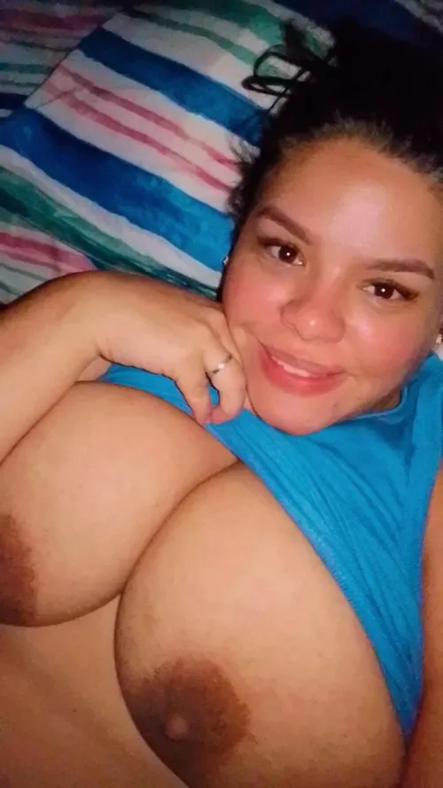 Dark Areolas. Wanna a taste? 🤪