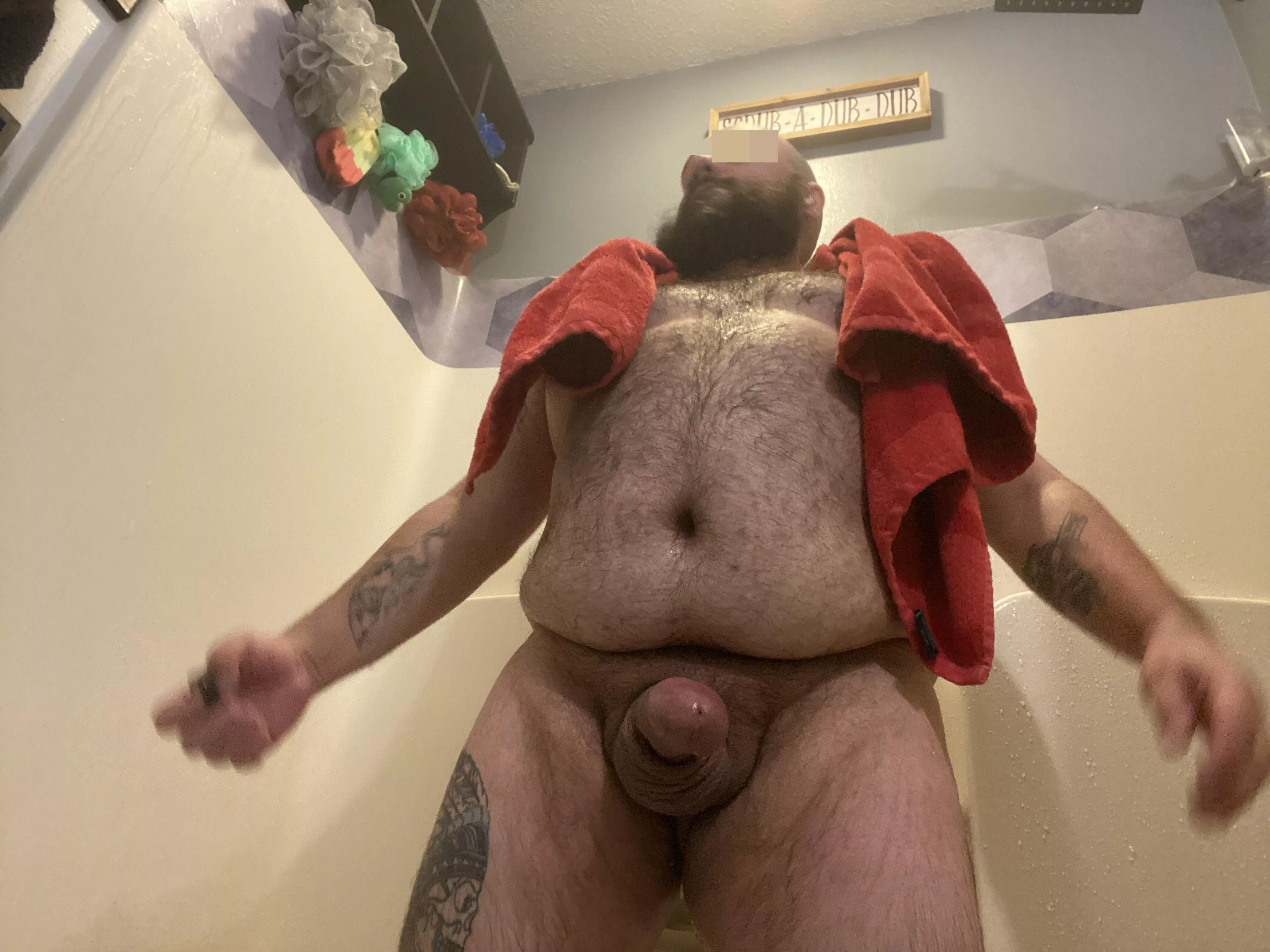 Definitely could use a hand to dry off