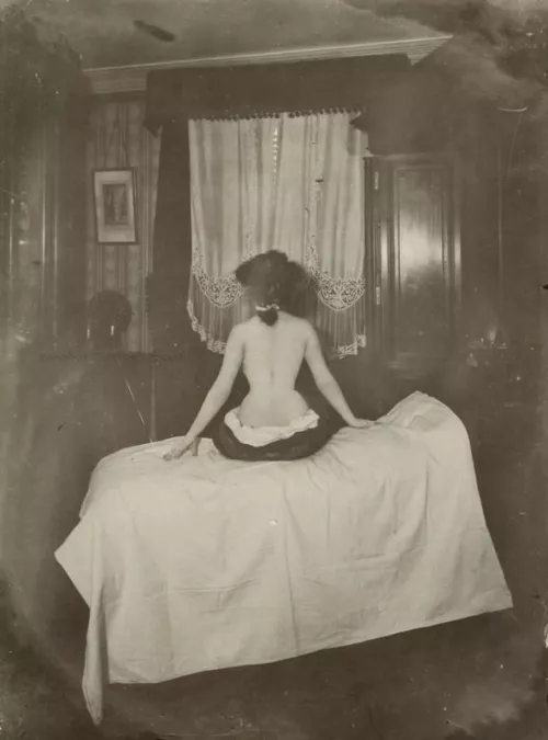 early French postcard