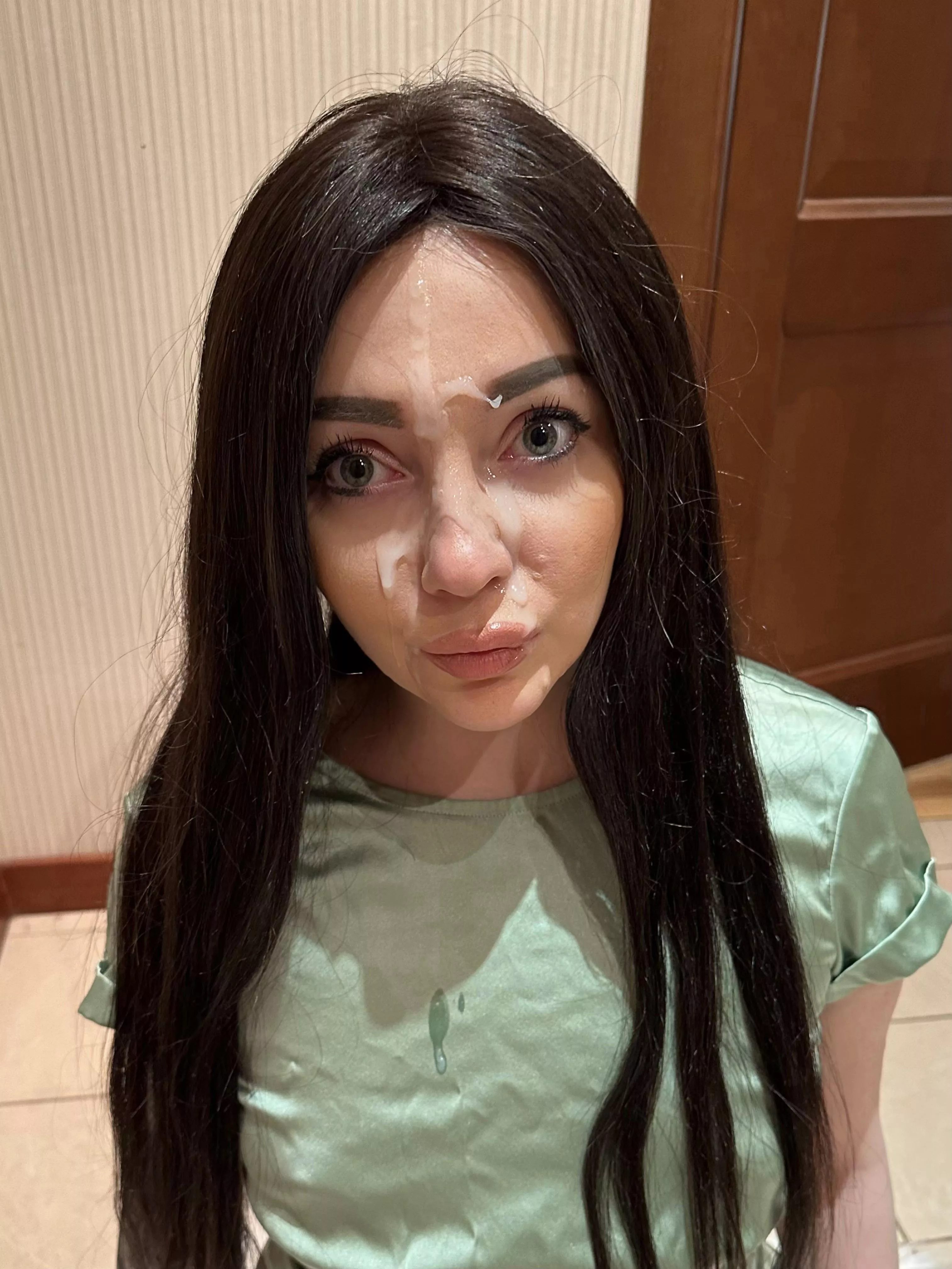 Every girl looks better with cum