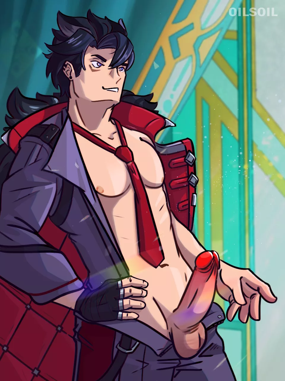 Genshin impact-Risley (by OILSOIL )