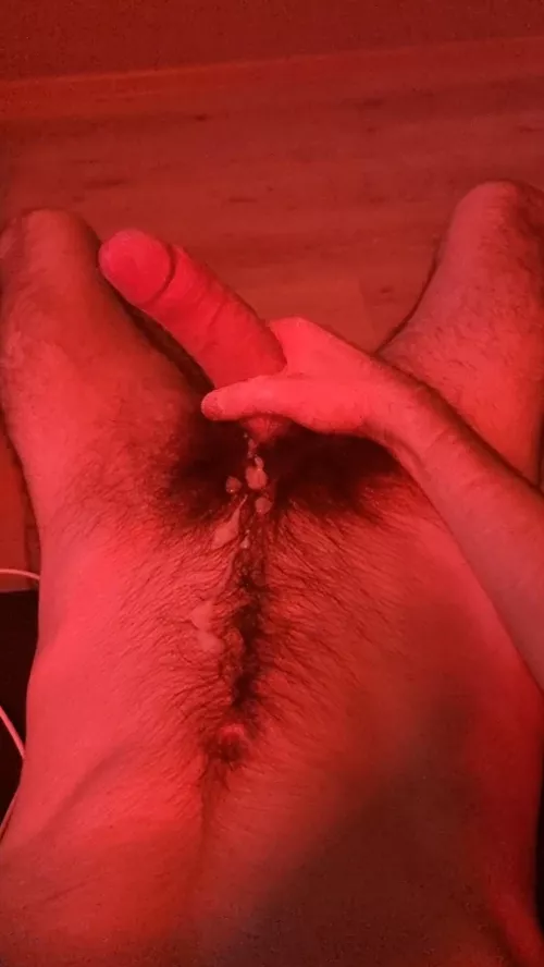 Hairs and cum?