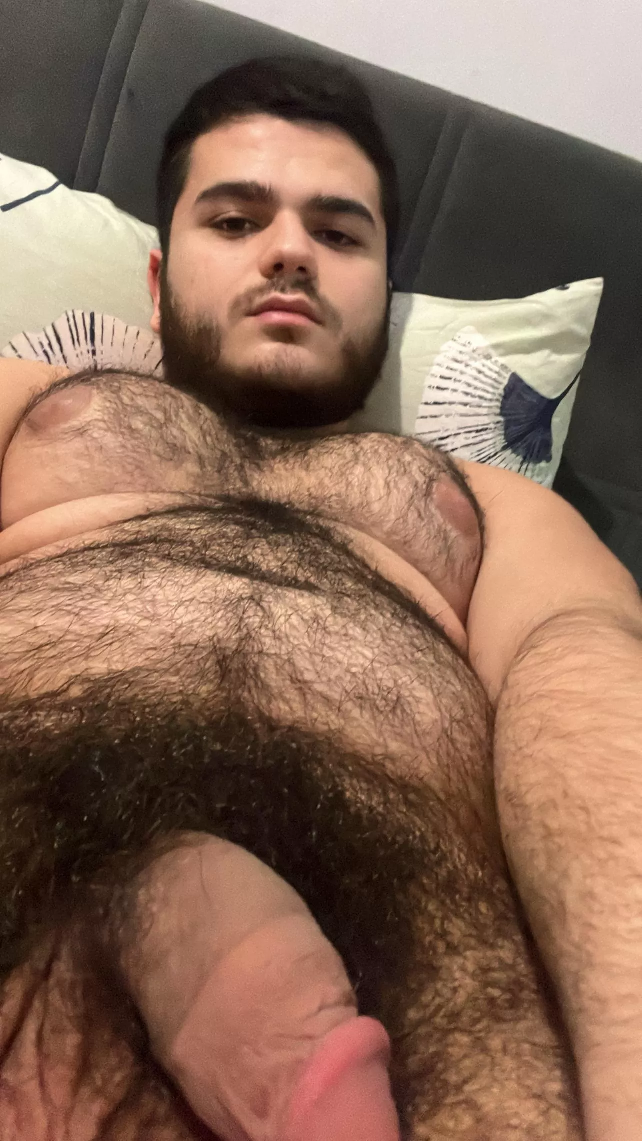 Hairy arab gay man