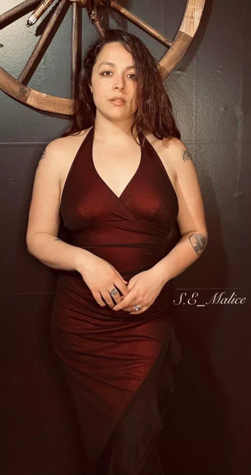 How do I look in my Valentine’s Day dress