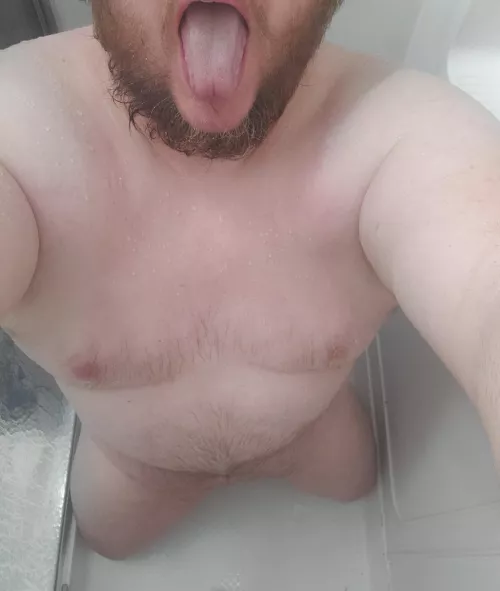 I heard that you're not supposed to cum down the drain, here, let me help