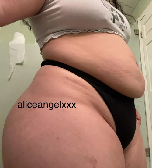 I hope you don’t mind my big soft stomach in your face