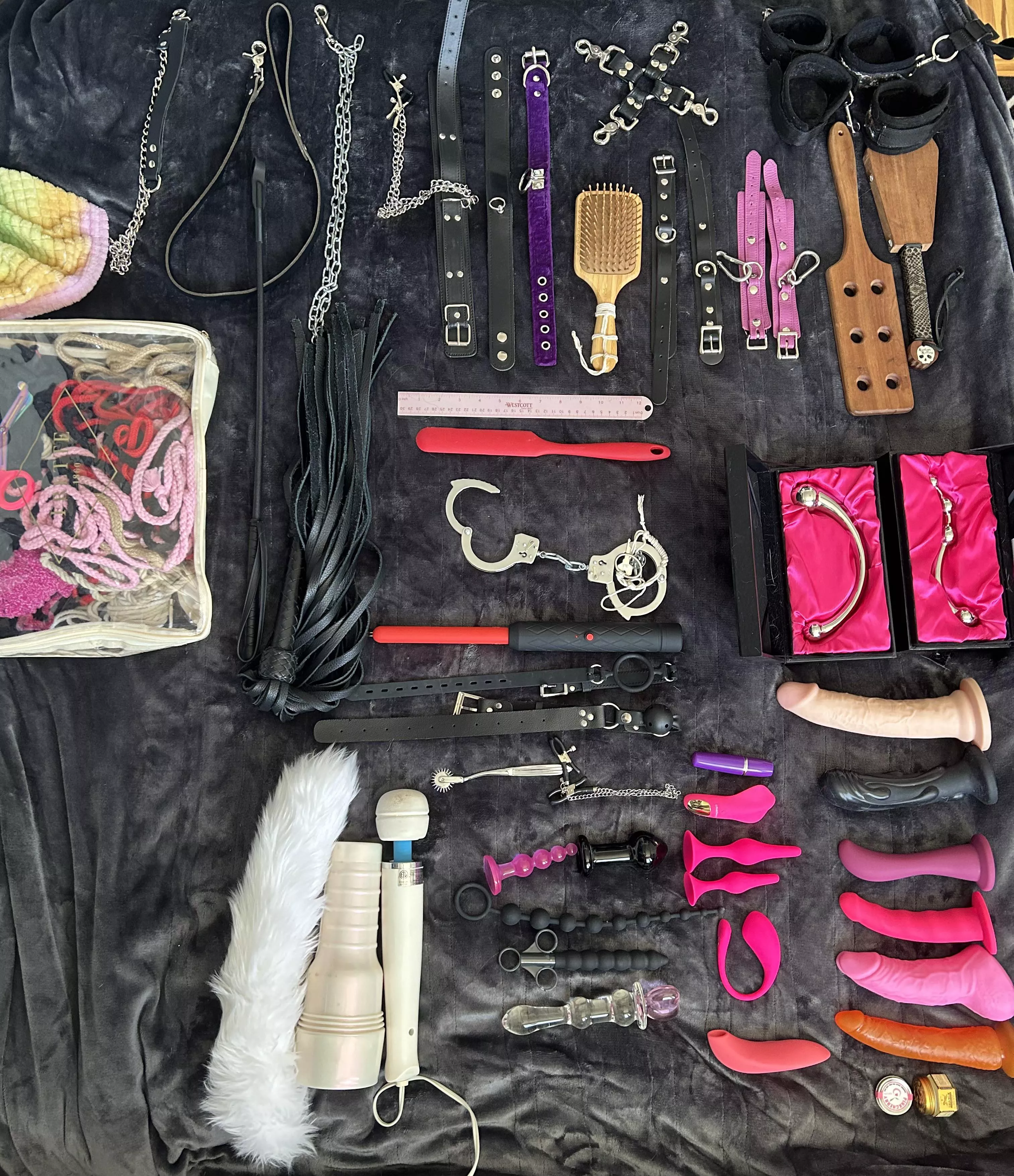 I love seeing peoples personalities through their collections. Here’s mine: