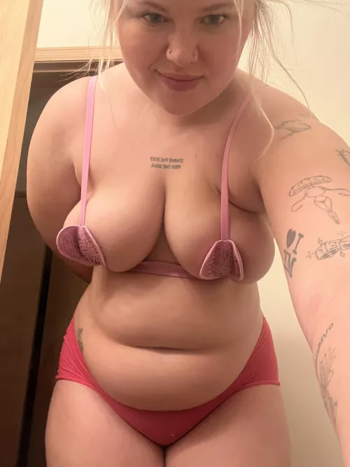 I really just spill out of my clothes