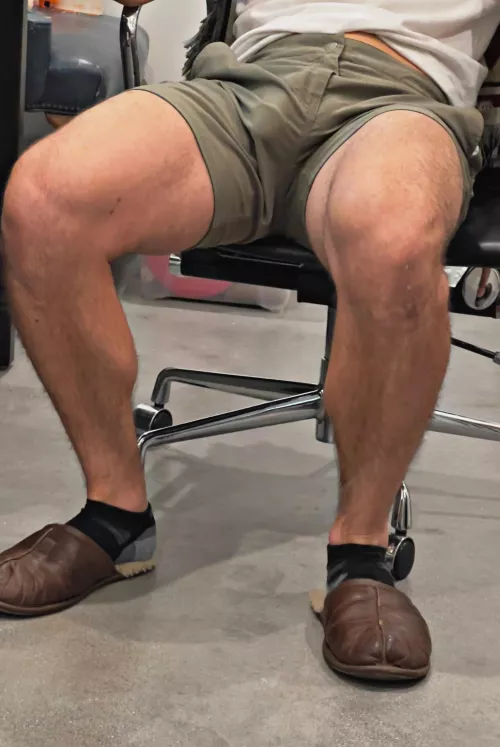 I should probably find tighter underwear