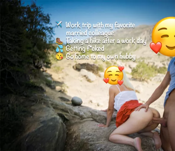 It's much more fun when we're both cheating on our spouses.