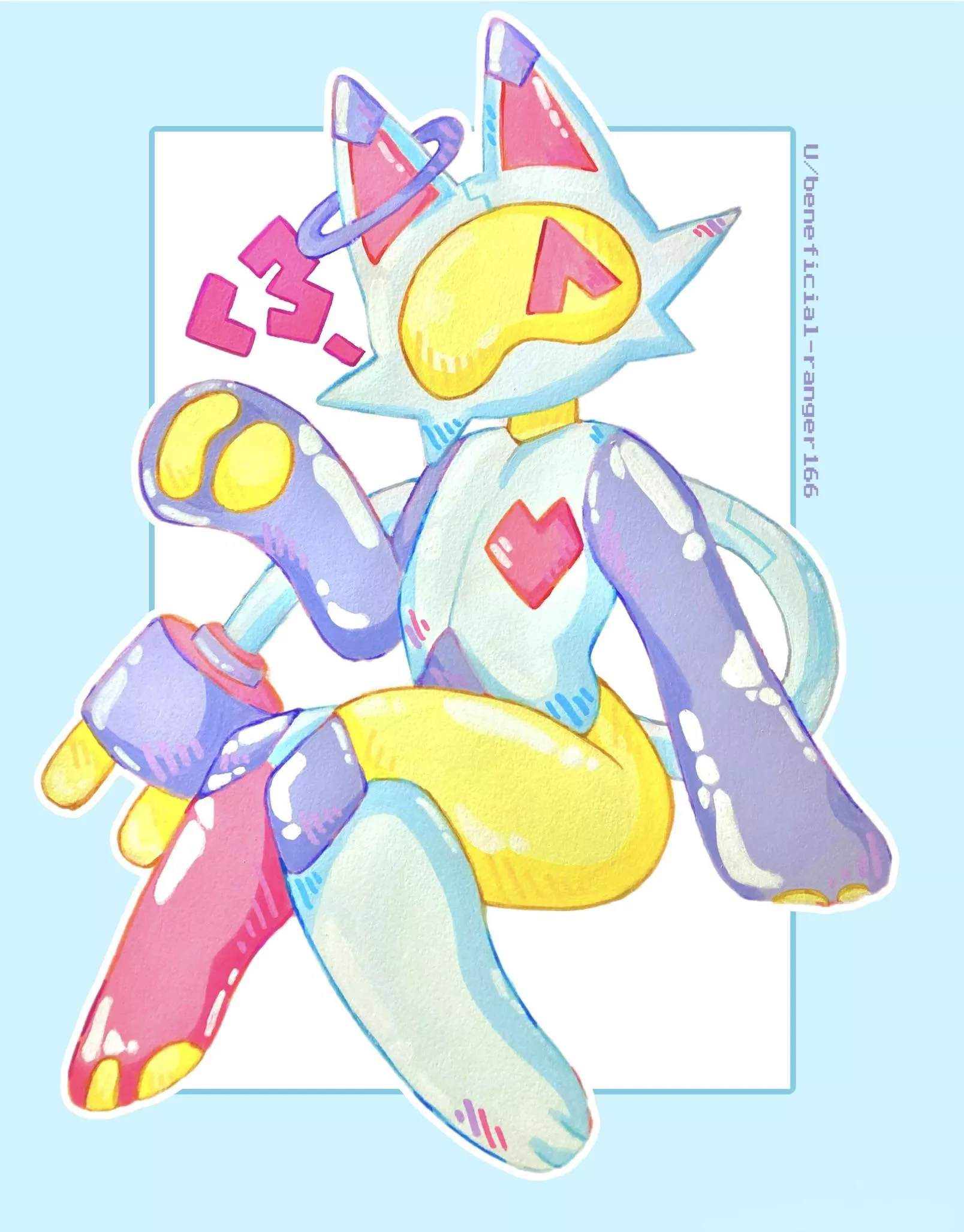 Just a computer virus wishing you a happy Valentine’s Day! <3 (OC)