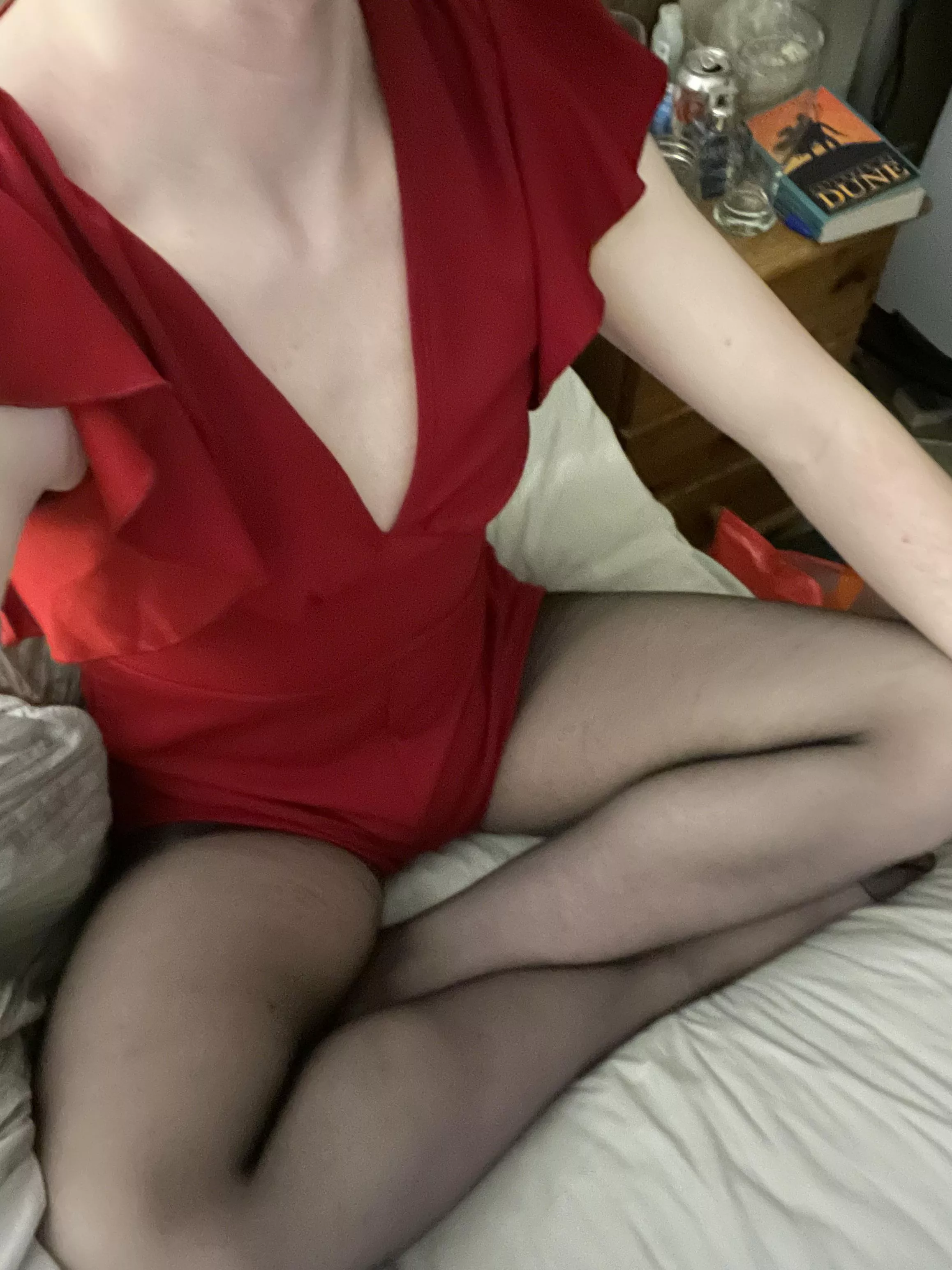 Little red jumpsuit :)