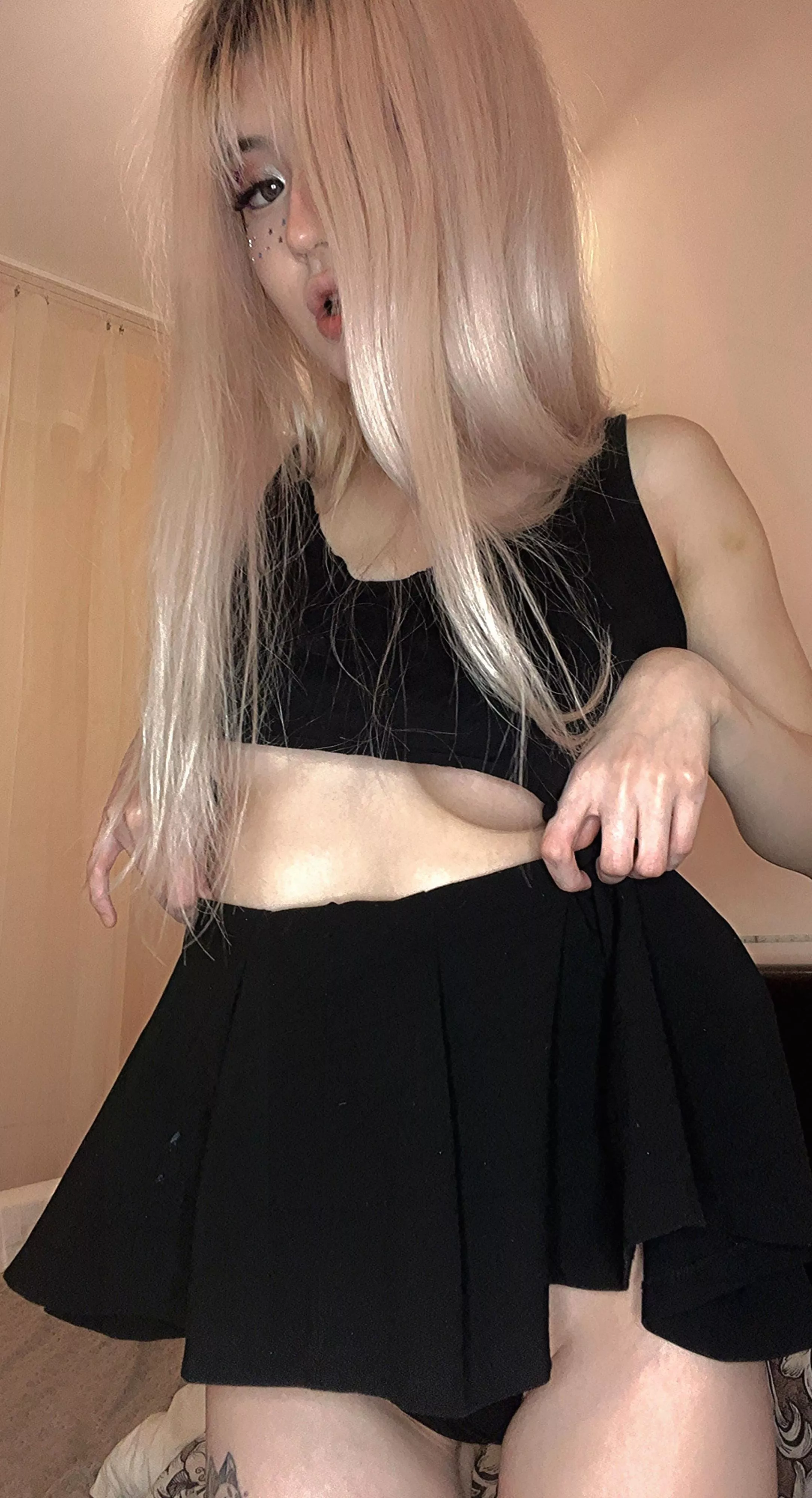 My perky little ass just begs to be spanked hard and often