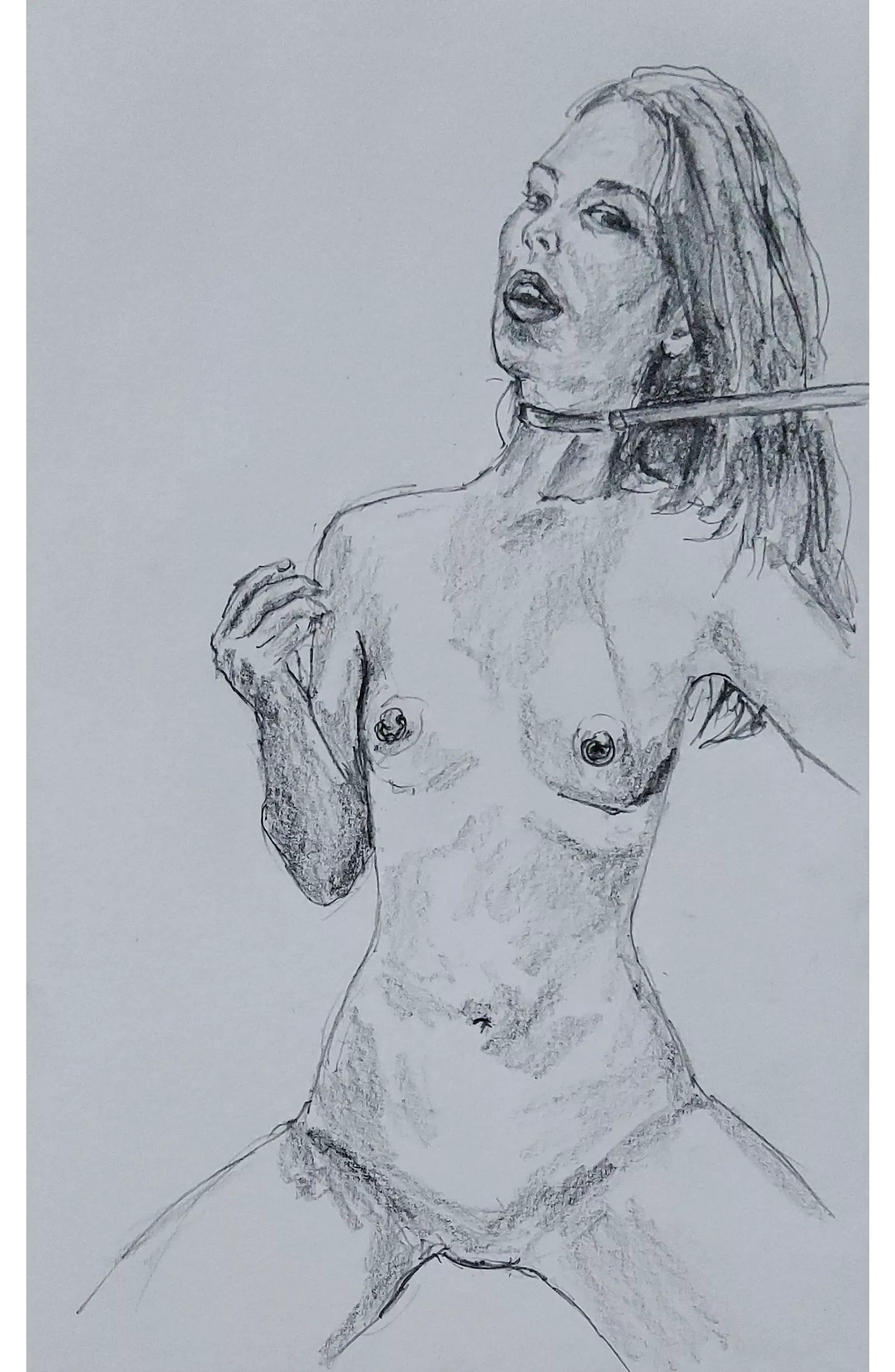 Naked Instagrammer by Jimmy